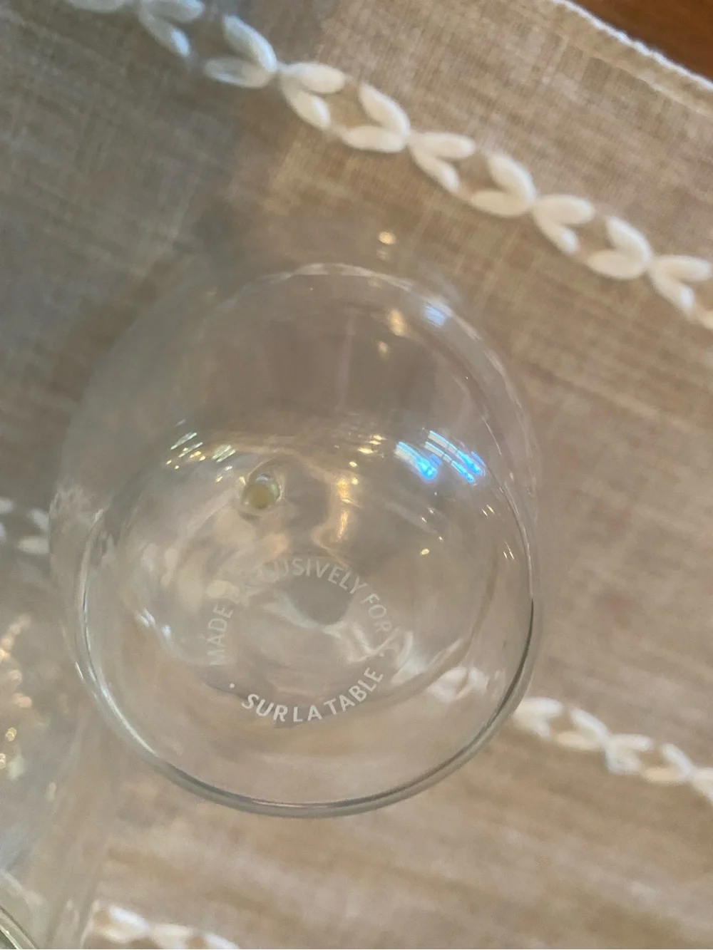 Sur La Table Clear Double-Wall Glass Cups - Pair